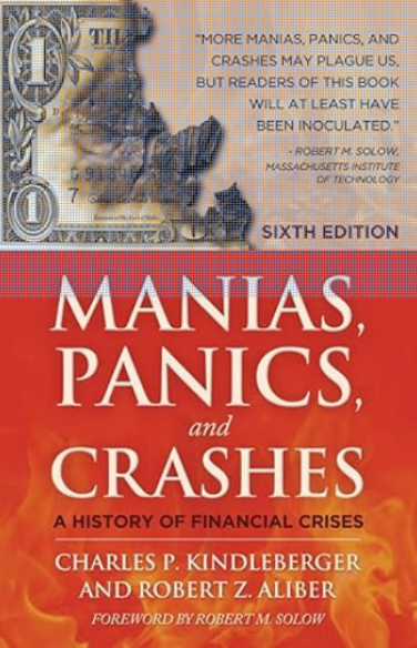 Manias, Panics and Crashes book cover